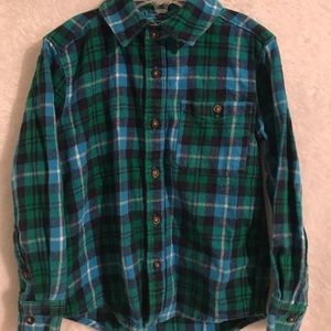 Carter’s Long Sleeve Flannel Button Down Shirt